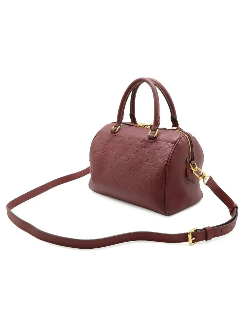 Louis Vuitton Monogram Empreinte Speedy Bandouliere 25 NM 2-Way Shoulder